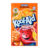 Kool Aid Packet Orange Unsweetened 12ct